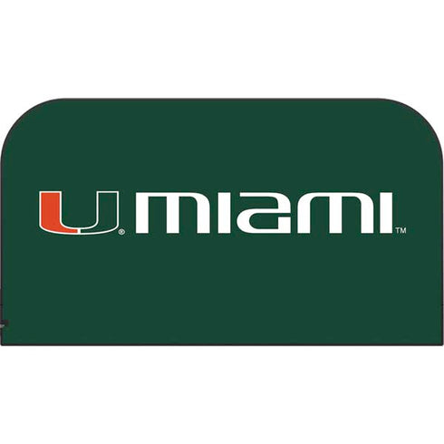 University of Miami Horizontal Mark on Green Nintendo Switch 2 (2025) with Joy-Con Skin